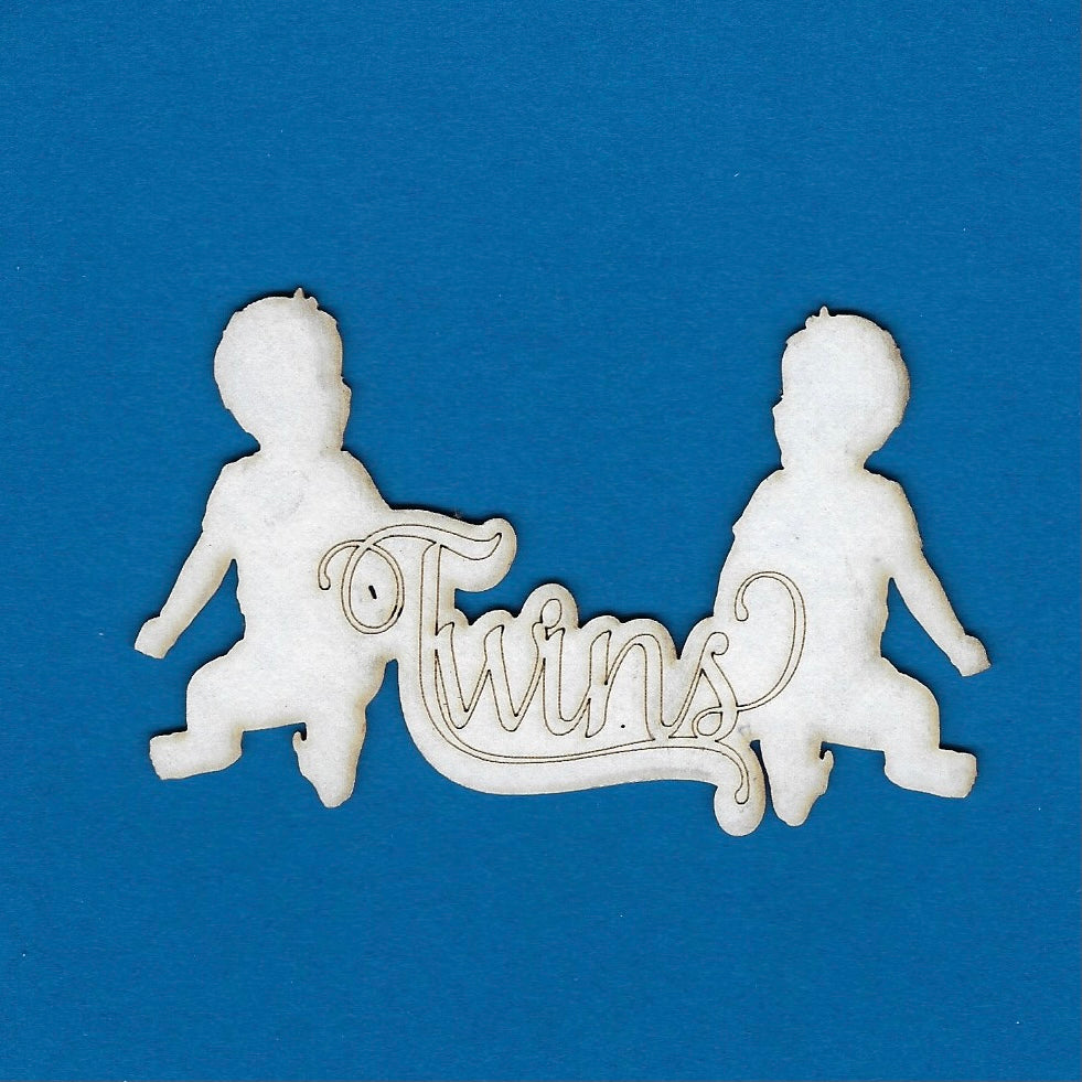Twins Baby With Title (Family) (Children)