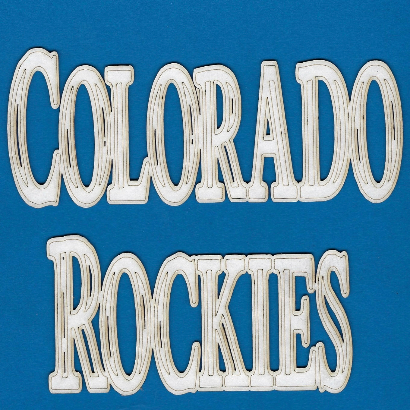 Colorado Rockies (Title) (Sports) (School) (College) (Mascot)