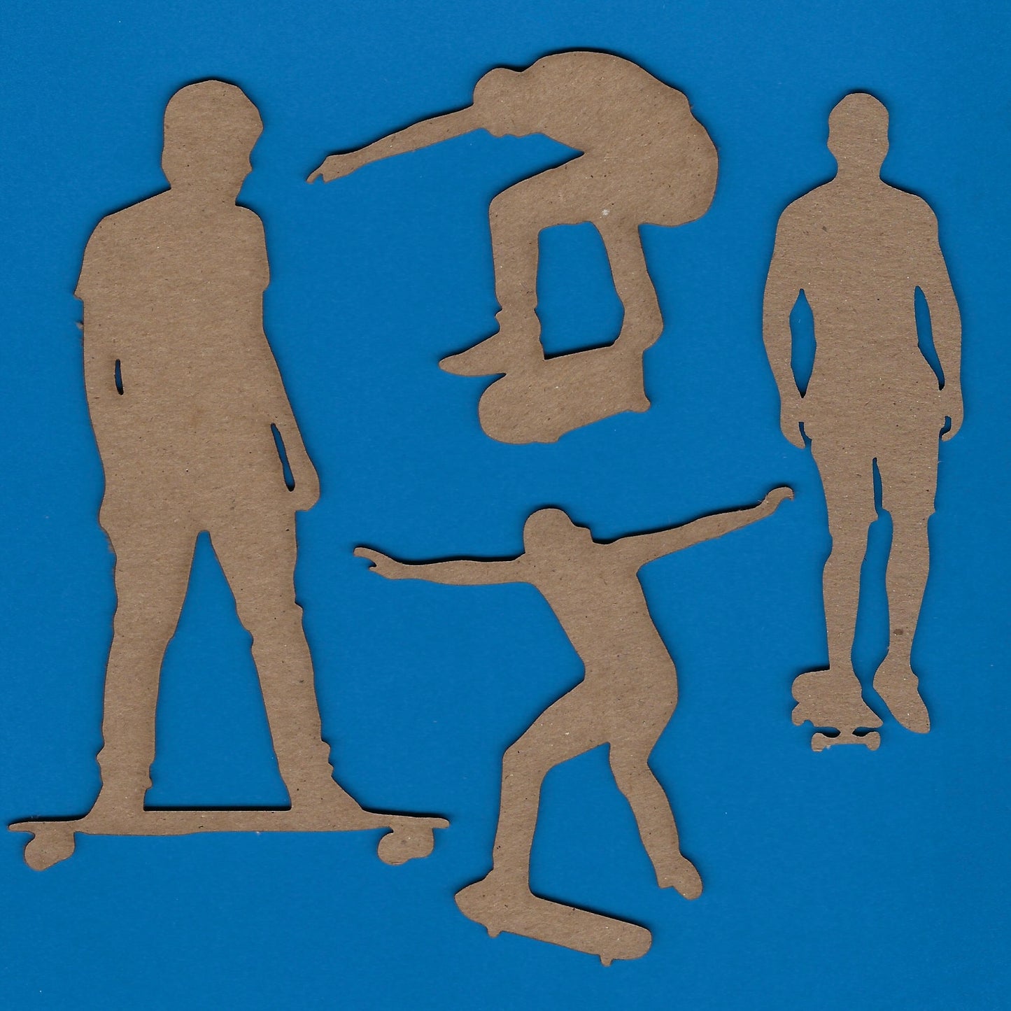 Skateboard Set (Sports) (School) (Children) (Guys Skateboarding)