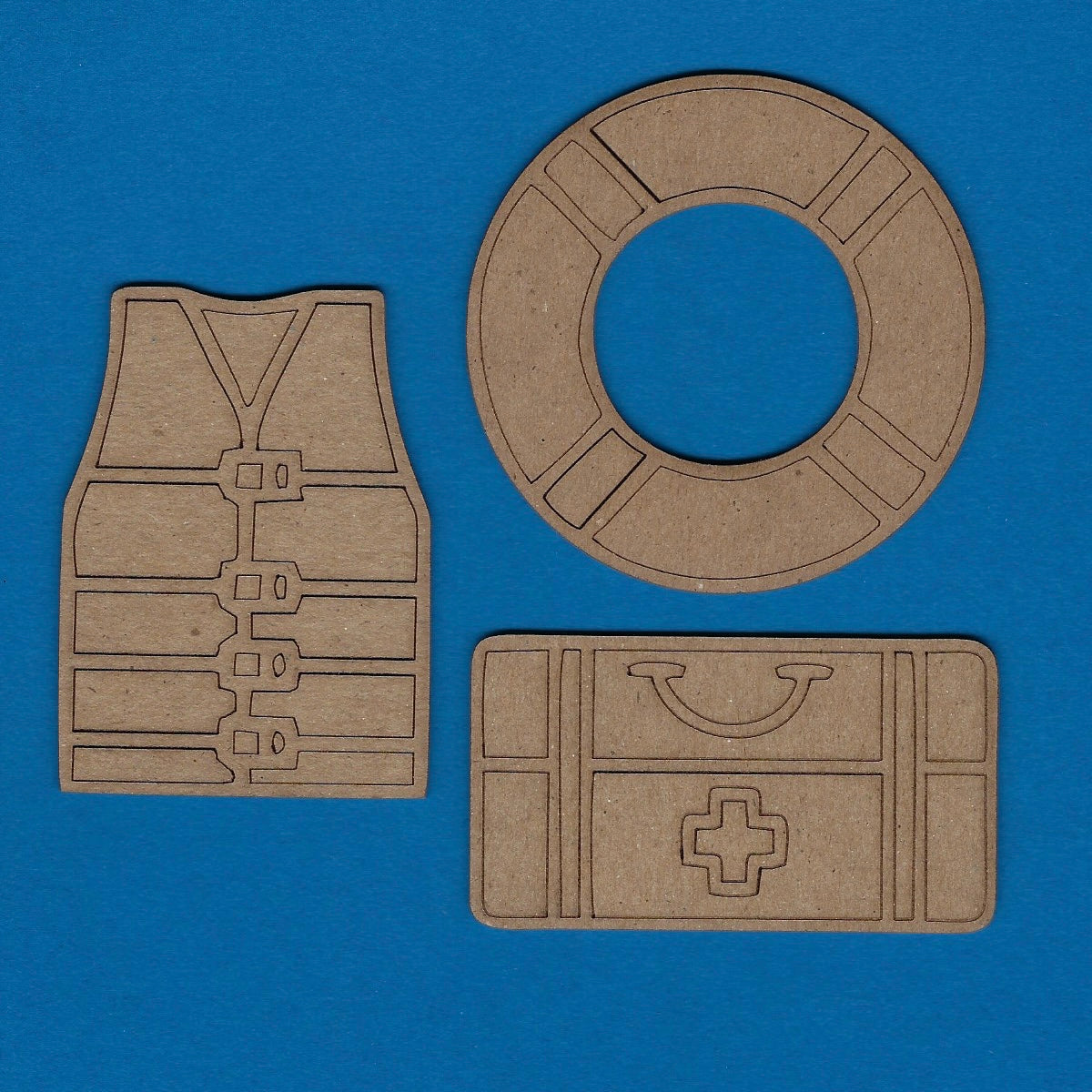 Boat Accessories (Life Ring) (Life Jacket) (First Aid)