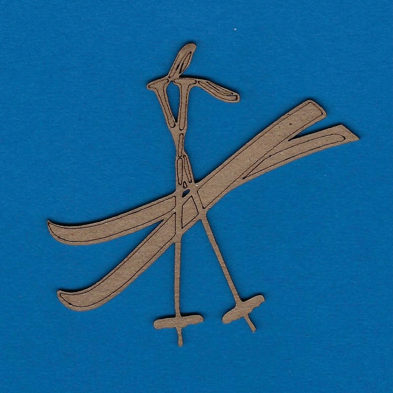 Ski's & Poles (Outdoors) (Snow)