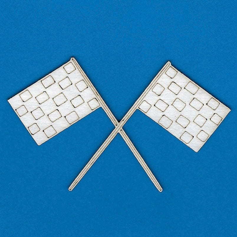 Checker Flags (Racing Cars Flag(