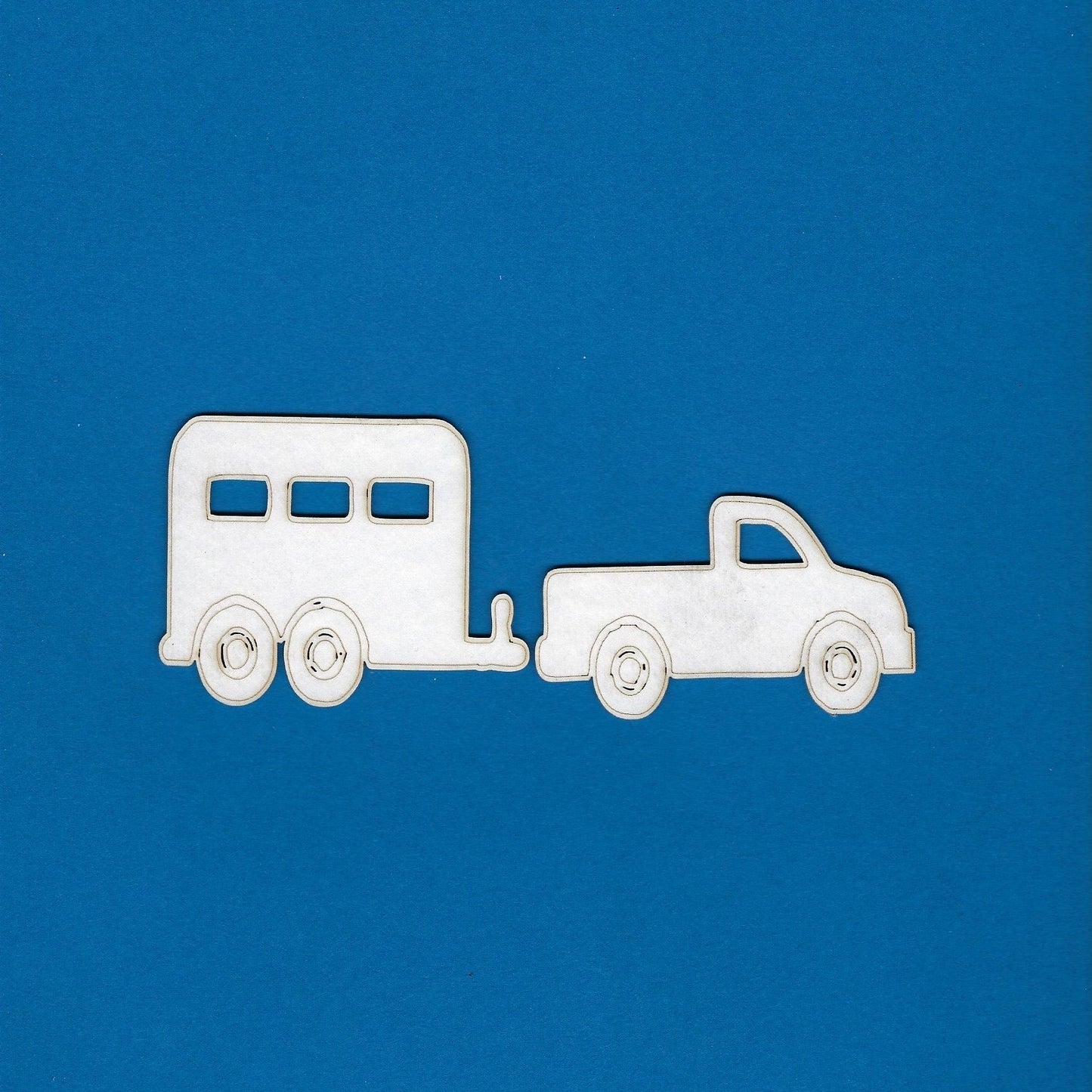 Farm Truck and Trailer (Western) (Horse)
