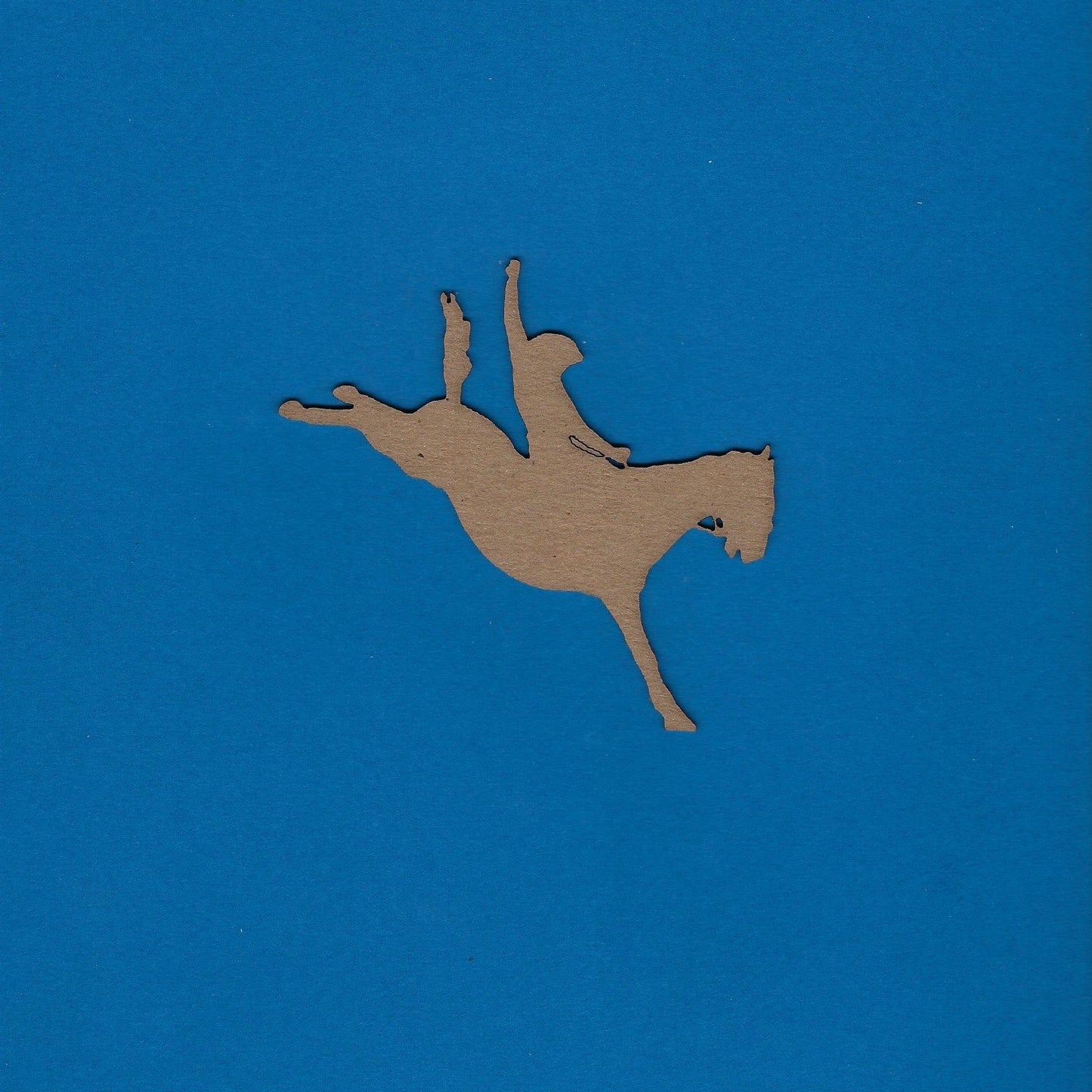 Saddle Bronco Horse With Rider (Western)