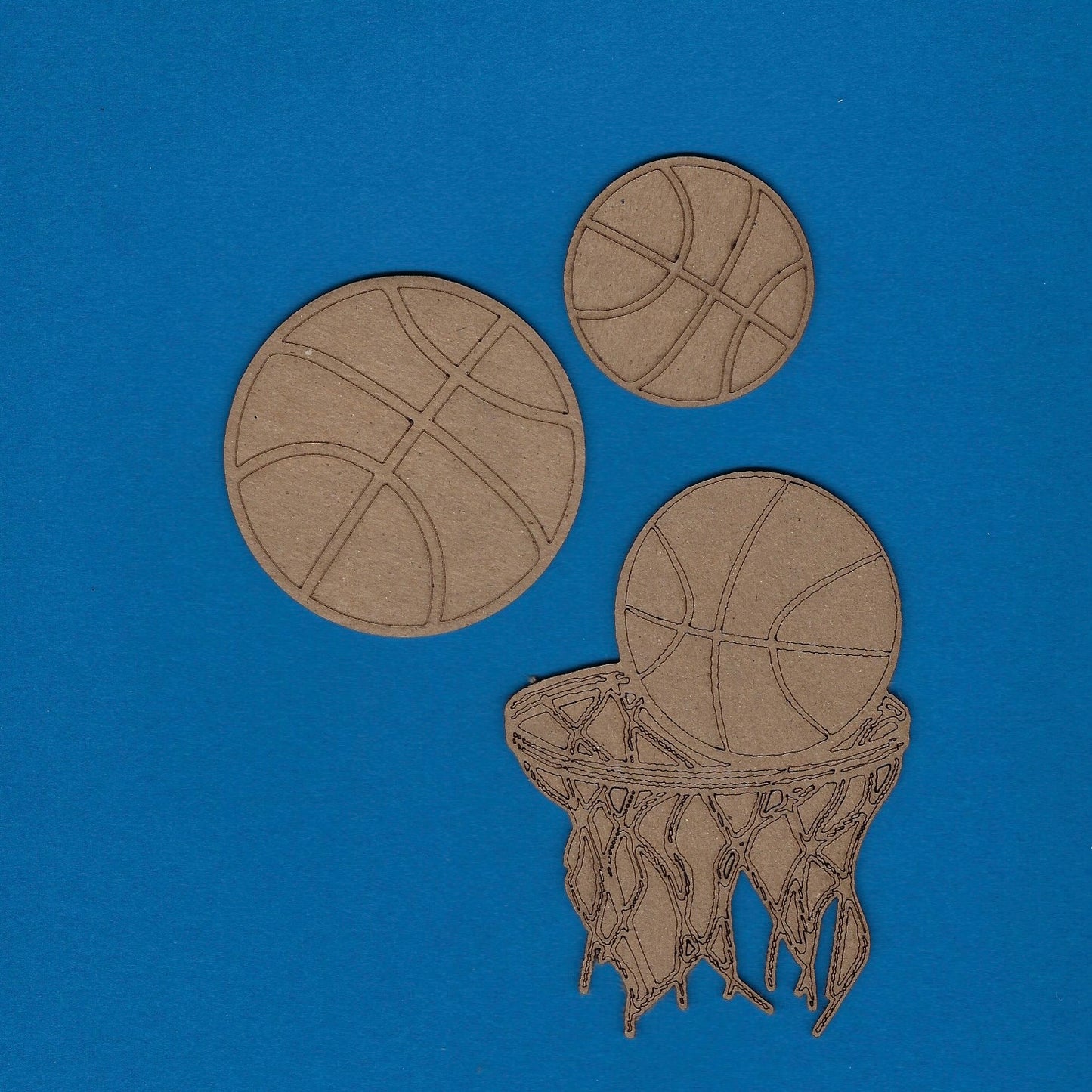 Basketball with Net & 2 Basketball (Sports)
