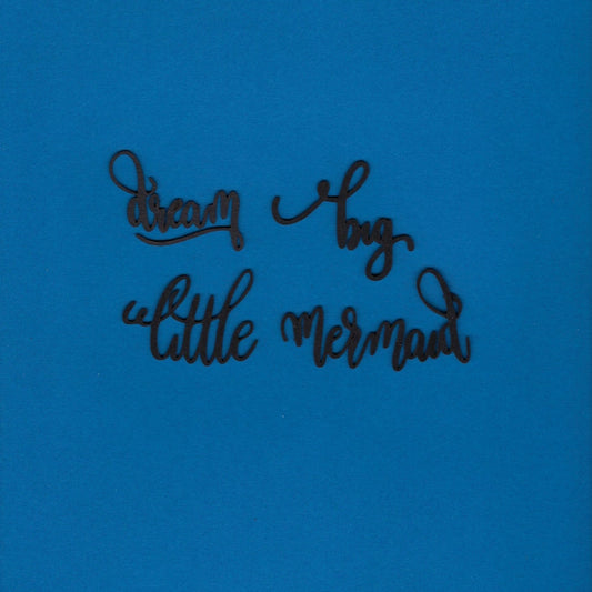 Dream Big Little Mermaid (Title) (Beach)
