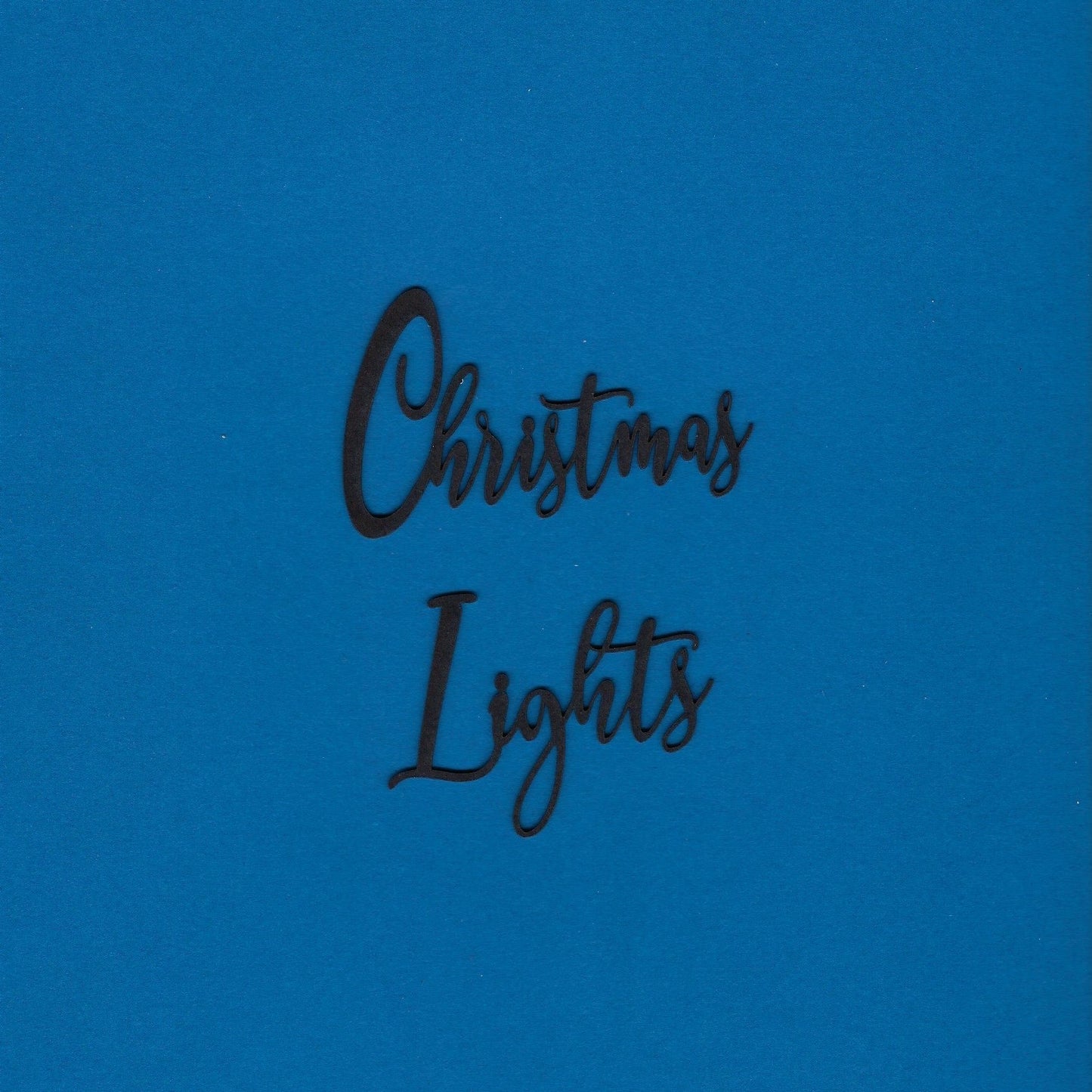 Christmas Lights (Title) (Script) (Holidays)