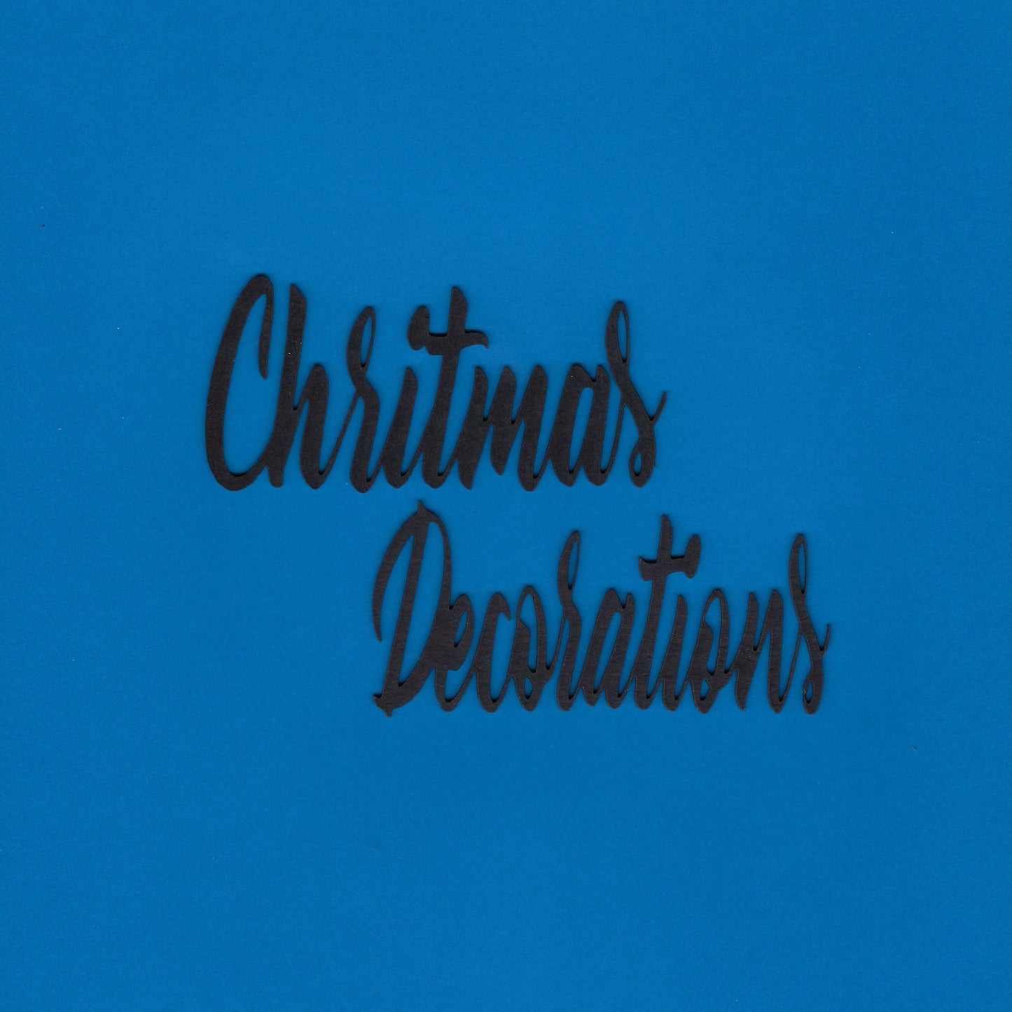 Christmas Decorations (Title)