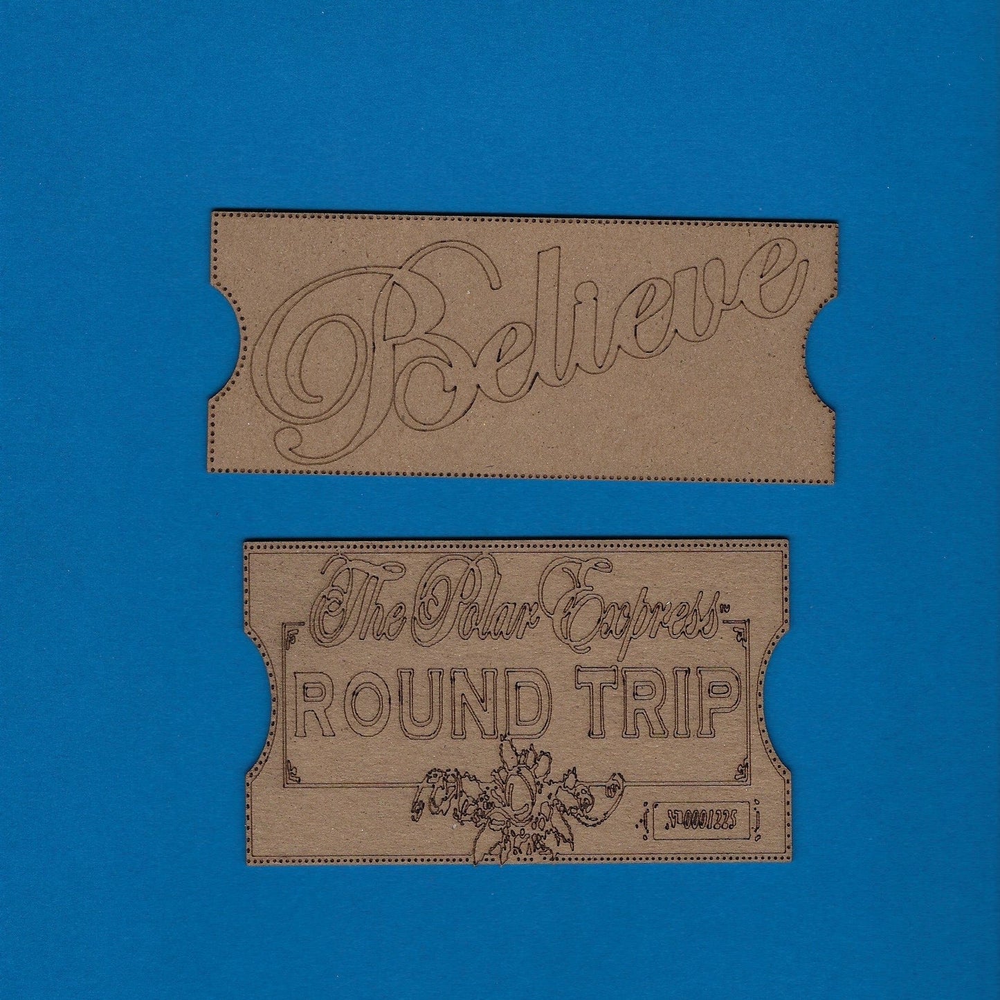 Polar Express Ticket (Title) (Holidays)(Believe and Round Trip)