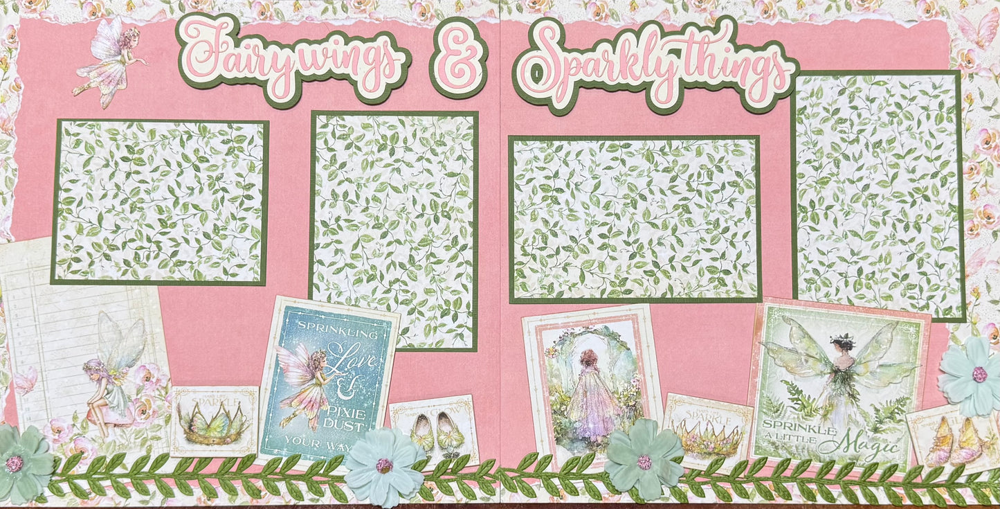 Layout (Fairy Wings & Sparkly Things) #82