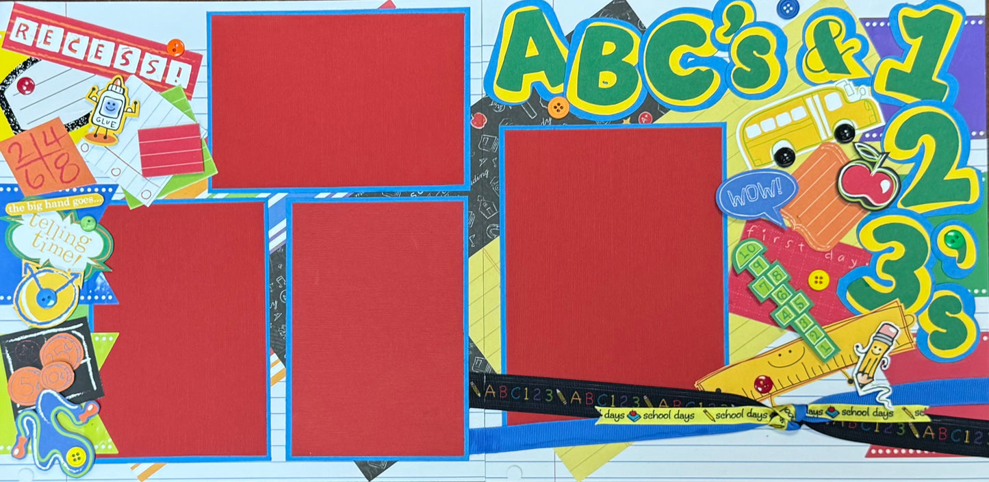 Layout (ABC's & 1`23's) #69